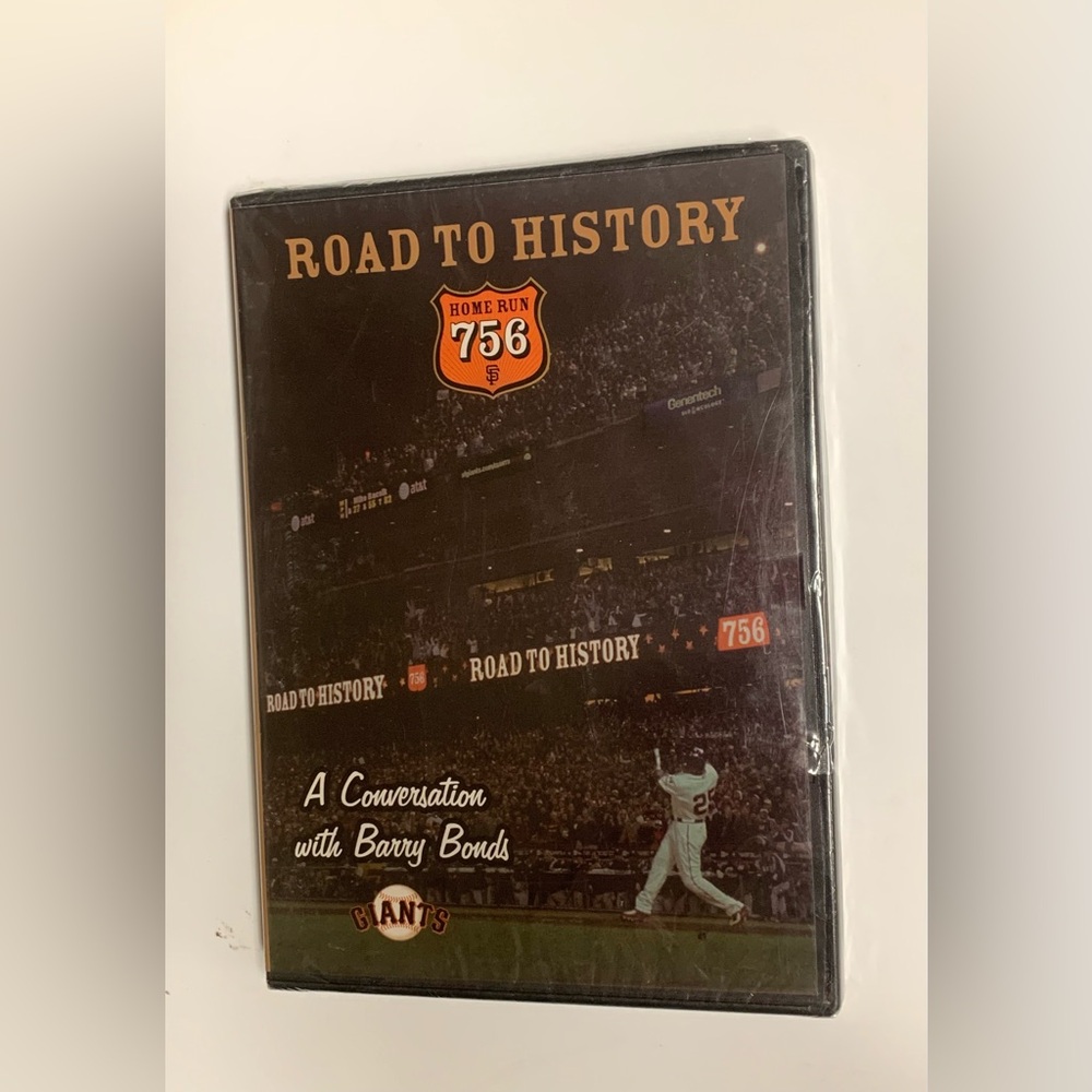 Road to History A Conversation with Barry Bonds homeRun 756 Dvd NWT